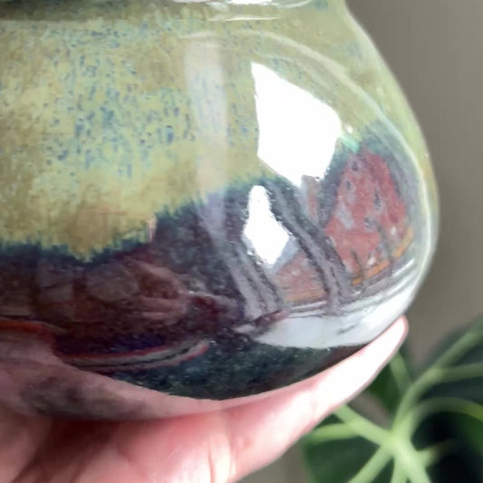 Kaalund Keramik - 
Lav vase/skål